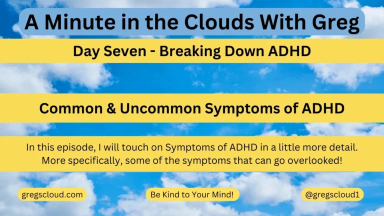 Less Known Signs and Symptoms of ADHD