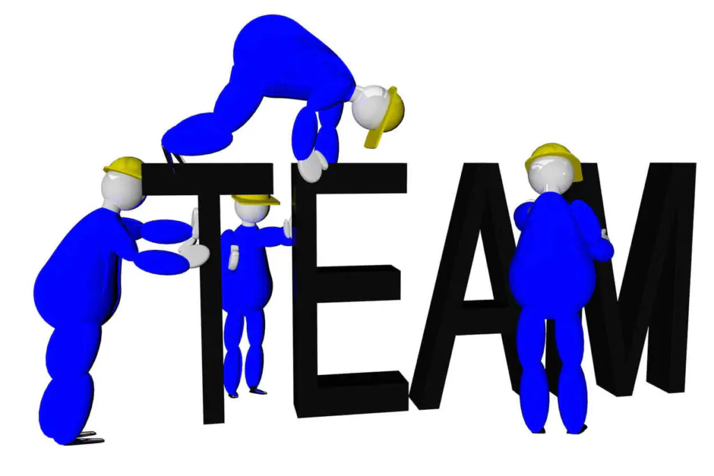 Team sign